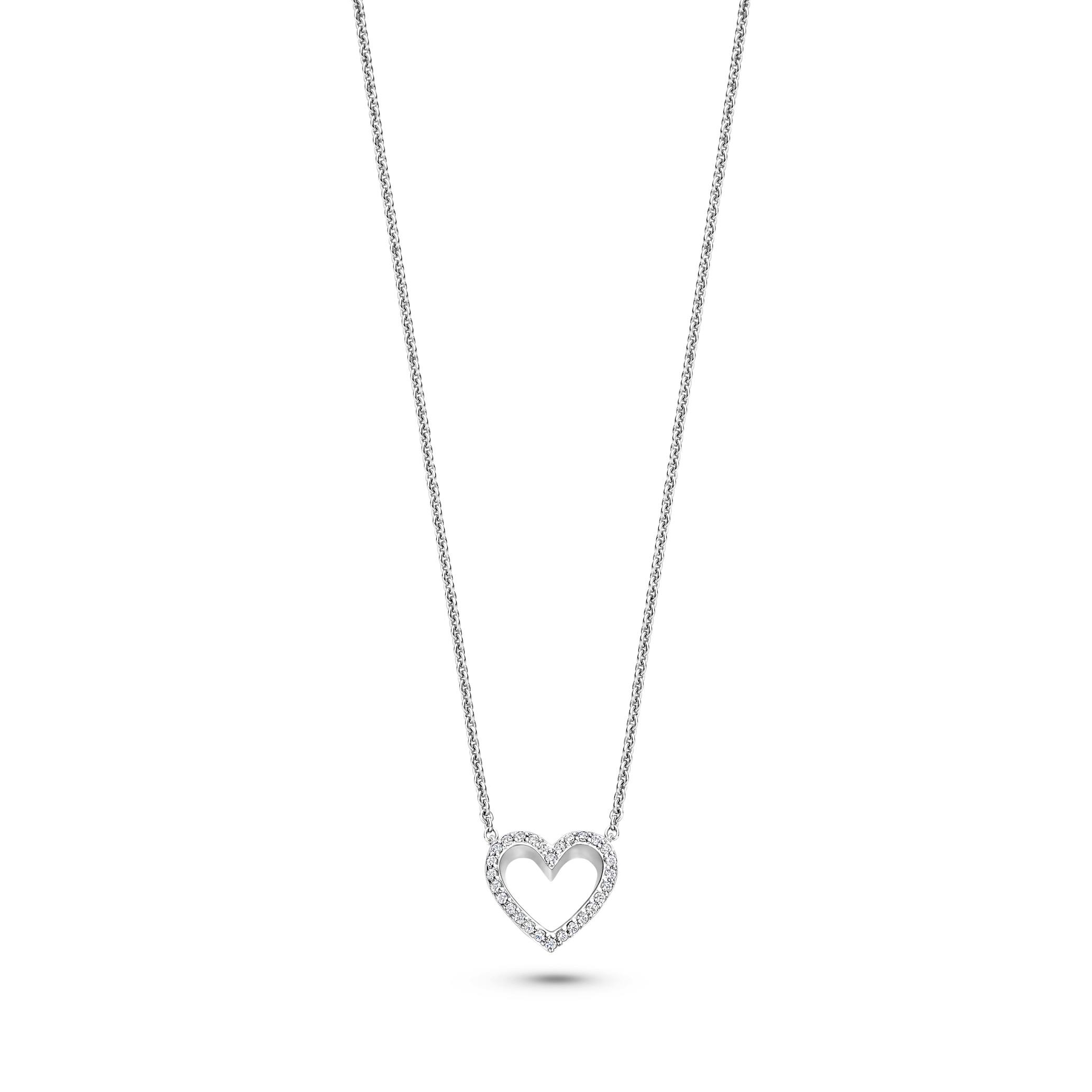 FJF Classic Heart Pavé