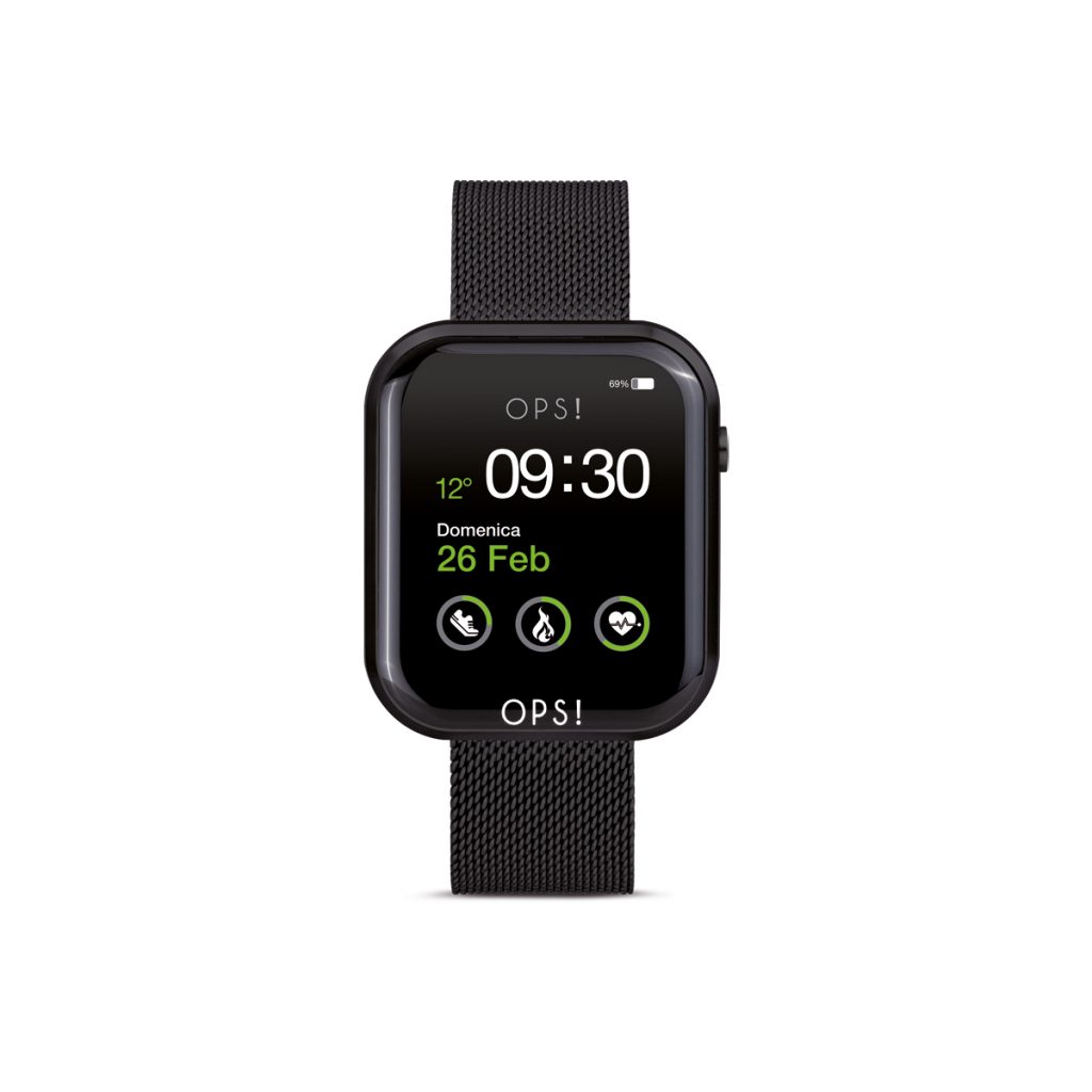 OPS!SMART OPSSW-19 Call Unisex Uhr Smartwatch 38mm